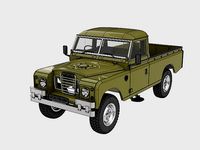 LR series 3 Pickup 3D print model for 1 to 10 rc | 3D