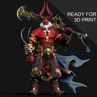 King of Oni 3d print | 3D