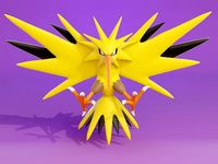 pokemon zapdos | 3D