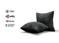 Cushion Dark Grey Denim