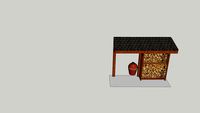 hout/bbq hok