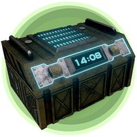 Sci-fi Chest - rigged animated - game ready