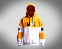 Hoodie Move on Color Block