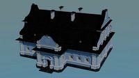 Ukrainian Baroque House I Blue