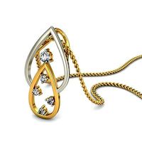 Elegant diamonds pendant | 3D