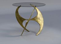 Graciano Glass Side Table