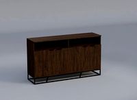 Modern Angled Door Sideboard
