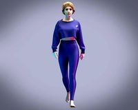 Metaverse-Ladies Sweatshirt with Jogger