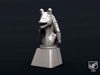 Jar Jar Binks star wars keycap 3D print model | 3D