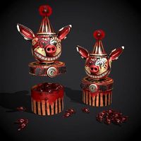 Pig Head Candy Tin