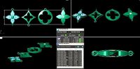 Bracelet authentic 3D print model Louisvuiton | 3D