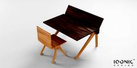 Study Table and Chair iqonicdesign 3659