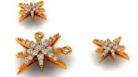 Diamond Earrings and Pendants | 3D