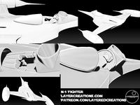 N1 Naboo Star Fighter | 3D