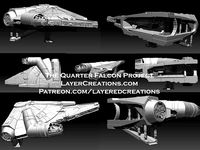 Millenium Falcon Diorama | 3D