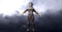 Female Atlantean Warrior Statue 2