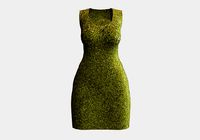 gold glitter dress