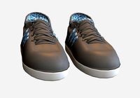 gray blue shoes