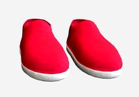 pink simple shoes