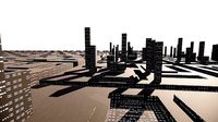 City 3D model-