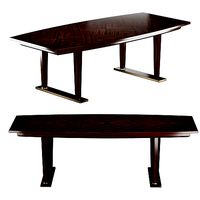 French Art Deco Macassar Ebony Table