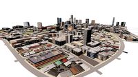 City  3D model-River City