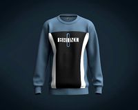Sweatshirt blocked Graphic