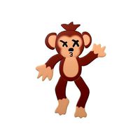 Cartoon Monkey v1 001