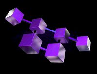 Block Chain 3D Icon