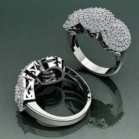 Womens ring Model 1342 | 3D