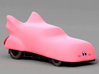 FANART KIRBY BATMOBILE | 3D
