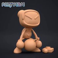 Bomberman Figurine | 3D