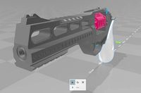 Harley Toy Pistol | 3D