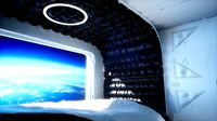 Sci-fi badroom unreal 5 scene