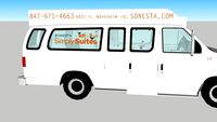 1997 ford e350 15 passenger CommTrans hotel shuttle sonesta simply suites