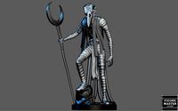 KHONSHU MOON KNIGHT EGYPTIAN GOD MARVEL MCU DRAMA CHARACTER | 3D