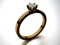 Jewelry ring fashion ring | 3D