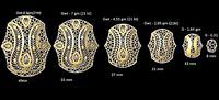 Turkey Filigree Jewellery Designs Pendant Necklase | 3D