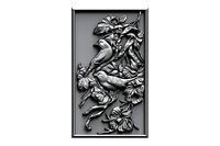Natural art base relief 3d print | 3D