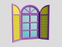 Cartoon Window 22a