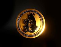 Lord Shiva Gold Coin