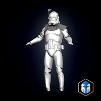 Clone Trooper Armor Accessories - Officer | 3D