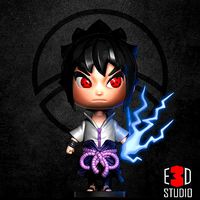 Sarada uchiha 3D Model in Fantasy 3DExport