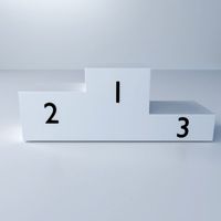Podium 3D Model