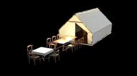 pole tent