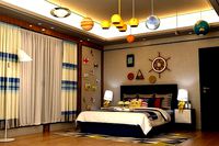 Children Bedroom interior design 3D model