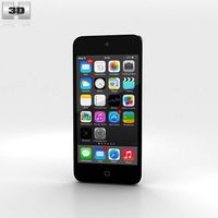 Apple iPod Touch Grey 3D Model