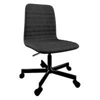 Amanda grey upholstered office chair Actona