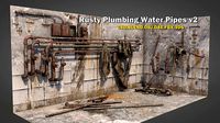 Rusty Plumbing Water Pipes v2
