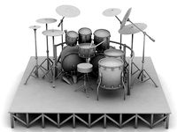 Pearl Drum Rack model